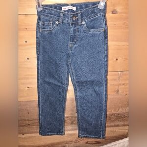 Boys Size 5 Levi's Dark Blue Denim Jeans
